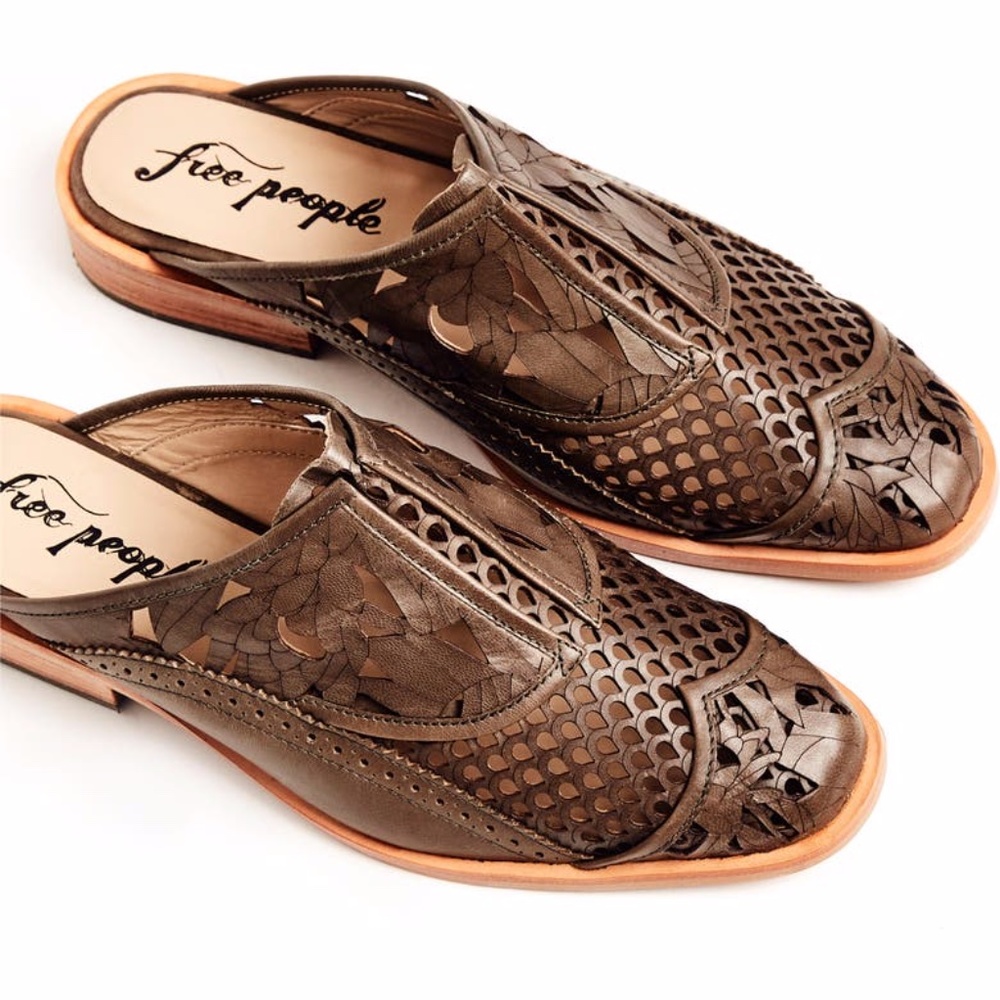 Free People Laser Cut Mule
